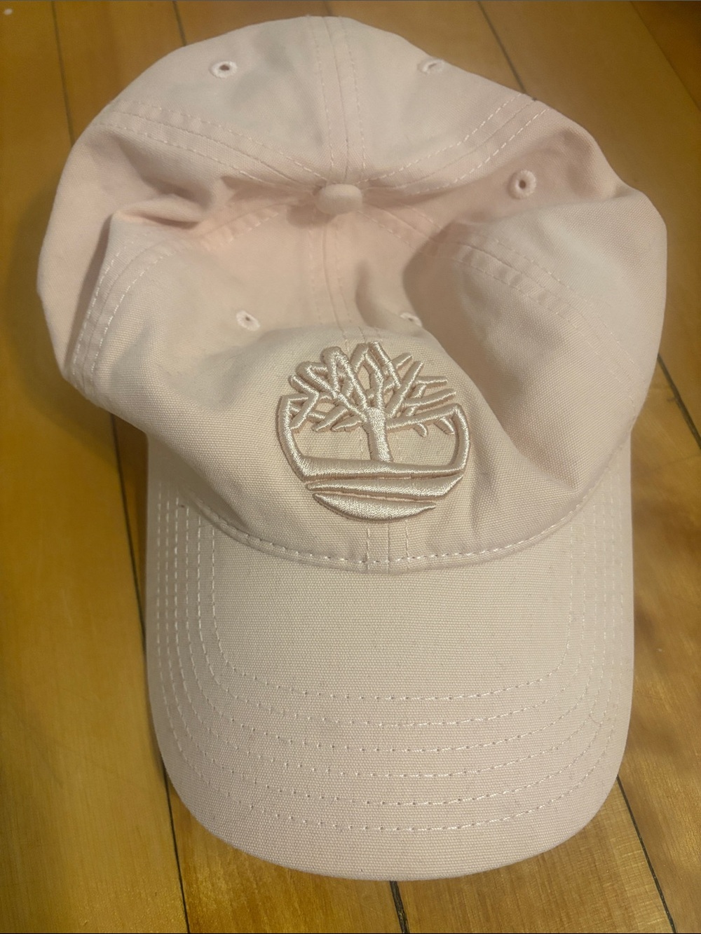 Timberland Light Pink Embroidered Tree Cap
